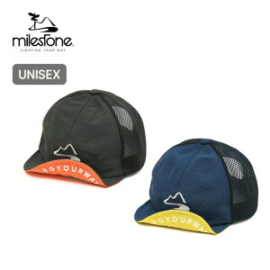 �}�C���X�g�[�� �I���W�i���L���b�v MSC-017 MILESTONE original cap �����Y ���f�B�[�X ���j�Z�b�N�X �L�b�Y �X�q �L���b�v ���b�V�� �[�� �����߃T�C�Y ���O���΍� ���悯 ������ �o�R �n�C�L���O 