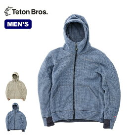 ティートンブロス ウールエアーフーディ メンズ Teton Bros. Wool Air Hoody Men's TB233-610 パーカー ポケット 羽織 上着 指穴 サムホール サムアンカー キャンプ アウトドア