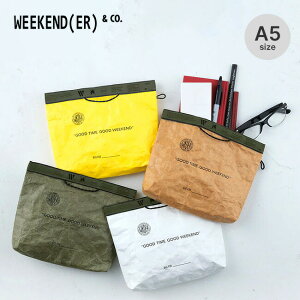 【SALE 30%OFF】ウィークエンダー タイベックケースA5 WEEKEND(ER) TYVEK A5 CASE 78552 収納ケース 小物入れ おしゃれ キャンプ アウトドア