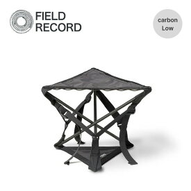 フィールドレコード FRチェア カーボントライアングルロー FIELD RECORD FR-chair carbon triangle Low FR-CCT-L 折りたたみ 椅子 ULギア キャンプ アウトドア フェス 【正規品】