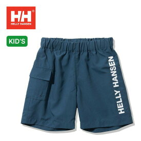 ヘリーハンセン ロゴビーチショーツ【キッズ】 HELLY HANSEN 男の子 子供 HJ72308 水着 ズボン オーバーパンツ 海 プール 【正規品】