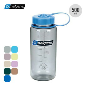 ナルゲン 広口0.5L トライタンリニュー nalgene Tritan Renew 0.5L ウォーターボトル 水筒 クリア 透明 プラスチック 500ml 漏れない 軽量 耐熱 凍結可 洗いやすい 広口 フードコンテナ キャニスター ギフト おしゃれ 登山 ジム キャンプ アウトドア 【正規品】