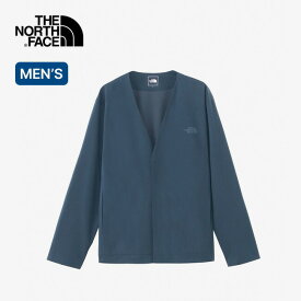 【SALE 20%OFF】ノースフェイス テックラウンジカーディガン メンズ THE NORTH FACE Tech Lounge Cardigan NT12360 トップス カーディガン アウター 紫外線対策 UVカット 速乾 シンプル オフィス 調節 長袖 パッカブル コンパクト キャンプ アウトドア 【正規品】