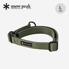 【SALE 20%OFF】スノーピーク SPテープチョーカーL snow peak Dog Tape Choker PT-212 首輪 チョーカー 犬 ペット キャンプ アウトドア 【正規品】