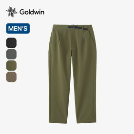 ゴールドウィン ワンタックテーパードストレッチパンツ GOLDWIN One Tuck Tapered Stretch Pants メンズ GL74198 ボトムス ロングパンツ 長ズボン おしゃれ キャンプ アウトドア 【正規品】