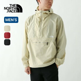 【SALE 15%OFF】ノースフェイス コンパクトアノラック メンズ THE NORTH FACE Compact Anorak NP22333 マウンテンパーカー アウター 羽織り トップス ジャケット ハーフジップ ナイロンジャケット 撥水 防風 フード フーディ おしゃれ キャンプ アウトドア 【正規品】