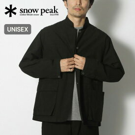 スノーピーク タキビカーボンジャケット snow peak apparel TAKIBI Carbon Jacket メンズ レディース ユニセックス JK-24SU105 上着 トップス アウター 難燃 焚き火 焚火 羽織り アパレル キャンプ アウトドア 【正規品】