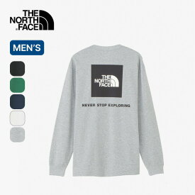 ノースフェイス L/S バックスクエアロゴTee メンズ THE NORTH FACE L/S Back Square Logo Tee NT32442 トップス Tシャツ ロングスリーブ ロンT 長袖 おしゃれ キャンプ アウトドア 【正規品】