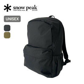 スノーピーク エブリデイユーズバックパック snow peak Everyday Use Backpack AC-21AU412R リュック 鞄 リュックサック 通学 通勤 登山 おしゃれ キャンプ アウトドア 【正規品】