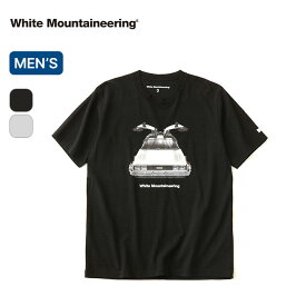 ホワイトマウンテニアリング デロリアンTシャツ White Mountaineering DELOREAN T-SHIRT メンズ WM2471523 トップス カットソー プルオーバー Tシャツ 半袖 アウトドア キャンプ フェス 【正規品】