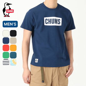 【SALE】チャムス チャムスロゴTシャツ メンズ CHUMS CHUMS Logo T-Shirt メンズ CH01-2277 トップス カットソー プルオーバー Tシャツ 半袖 アウトドア キャンプ フェス 【正規品】