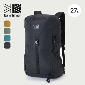 カリマー マーストップロード27 karrimor mars top load 27 501073 バックパック リュック ザック リュックサック パッカブル 携行 鞄 サブバッグ トラベル 旅行 キャンプ アウトドア 【正規品】