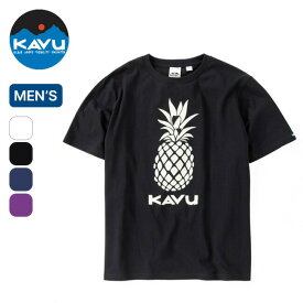 カブー パイナップルTee KAVU Pineapple Tee メンズ 19821825 Tシャツ トップス 半袖 キャンプ アウトドア フェス 【正規品】