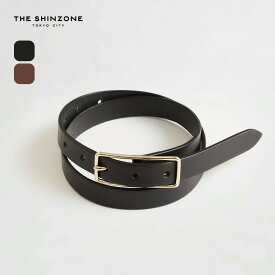 ザ シンゾーン スレンダーレザーベルト THE SHINZONE SLENDER LEATHER BELT レディース ウィメンズ 15AMSIT55 ベルト レザー 牛革 小物 キャンプ アウトドア 【正規品】