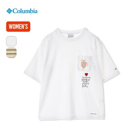 コロンビア スワンストリームショートスリーブTシャツ【ウィメンズ】 Columbia W Swan Stream SS Tee レディース PL0244 トップス カットソー プルオーバー Tシャツ 半袖 アウトドア キャンプ フェス 【正規品】