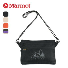 マーモット クラシックロゴサコッシュ Marmot メンズ レディース ユニセックス TSSUB409 サコッシュ ショルダーポーチ サブバッグ トラベル 旅行 キャンプ アウトドア フェス 【正規品】