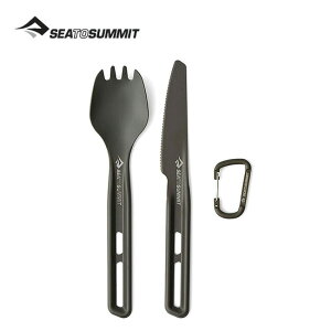 シートゥサミット フロンティアULカトラリーセットスポーク&ナイフ2点セット SEA TO SUMMIT ST84164 カトラリー アルミニウム バーベキュー おしゃれ キャンプ アウトドア