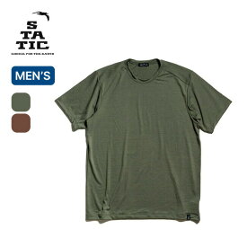 スタティック オールエレベーションSSシャツ メンズ STATIC ALL ELEVATION S/S SHIRTS M's 100223 トップス Tシャツ 半袖 ベースレイヤー ハイキング 登山 キャンプ アウトドア 【正規品】