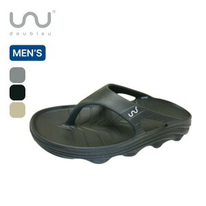 ダブリュー W4 リーヴァ メンズ Doubleu リカバリーサンダル スリッパ 靴 スポーツ 立ち仕事 歩きやすい 疲れない マラソン ランニング トライアスロン ヨガ ハイキング トレッキング フェス お