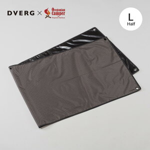 hxO DVERG×Oregonian Camper WP Ground Sheet L-Half DVERG hH OEhV[g W[V[g ~ וu Mtg  Lv AEghA yKiz