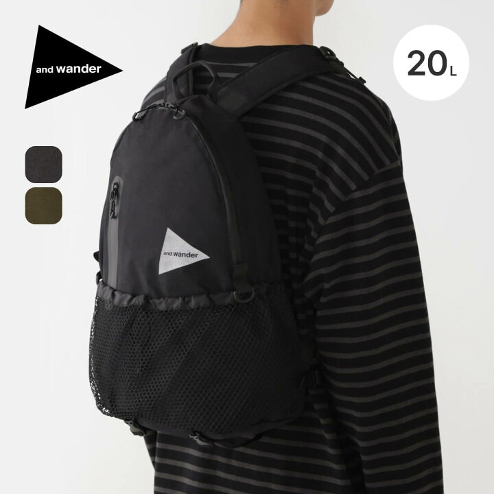 楽天市場】アンドワンダー PE/CO 20Lデイパック and wander PE/CO 20L 