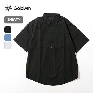�S�[���h�E�B�� �R���t�H�[�^�u��S/S�V���c GOLDWIN Comfortable S/S Shirt �����Y ���f�B�[�X ���j�Z�b�N�X GL55145 �g�b�v�X ���� �r�W�l�X �^�E�����[�X ������� �L�����v �A�E�g�h�A