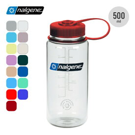 【SALE 10%OFF】【全15色】ナルゲン 広口0.5L トライタンリニュー nalgene Tritan Renew 0.5L ウォーターボトル 水筒 クリア 透明 プラスチック 500ml 漏れない 軽量 耐熱 凍結可 洗いやすい フードコンテナ キャニスター ギフト 登山 ジム おしゃれ アウトドア