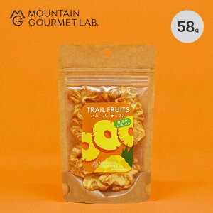 }EeO{ gCt[c nj[pCibv(58g) MOUNTAIN GOURMET LAB. Trail Fruit - Honey Pineapple Hi hCt[cXC[c  R Mtg v[g 蕨 ۑH 퉷