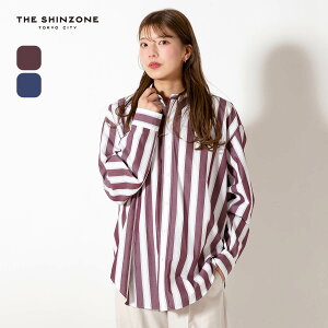 ySALE 30%OFFzU V][ XgCv_fBVc THE SHINZONE STRIPED DADDY SHIRT fB[X EBY 25SMSBL01 gbvX Vc XgCvVc  HD  Lv AEghA