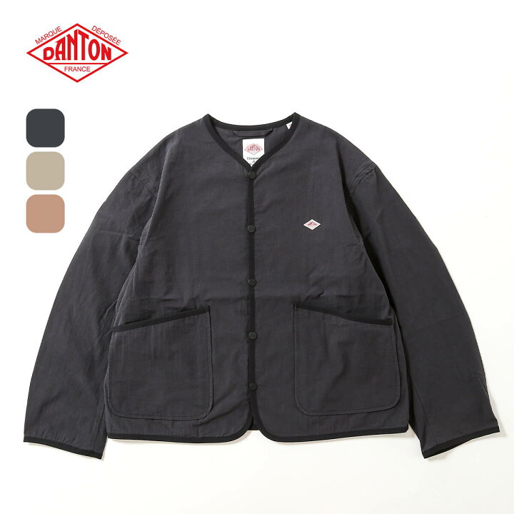 楽天市場】【正規取扱店】 ダントン カラーレスジャケット DANTON 