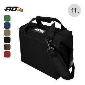エーオークーラーズ 12パック キャンバス ソフトクーラー AO Coolers 12Pack Canvas Soft Cooler クーラーボックス クーラーバッグ トート型 11L 保冷バッグ 軽量 洗いやすい 丈夫 海水浴 釣り フィッシング おしゃれ キャンプ アウトドア