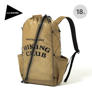 �A���h�����_�[ �n�C�L���O�N���u �V���f�C�p�b�N and wander hiking club sil daypack 5745175301 �o�b�O �o�b�N�p�b�N �����b�N ���� �p�b�J�u�� �g���x�� ���s ������� �L�����v �A�E�g�h�A