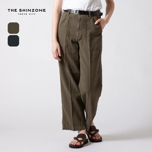 �ySALE Max40%OFF�z�U �V���]�[�� �x�C�J�[�p���c�^�C�v4 THE SHINZONE BAKER PANTS TYPE-4 25SMSPA02 �{�g���X �p���c �����O�p���c �x�C�J�[�p���c ���N�� ������� �L�����v �A�E�g�h�A