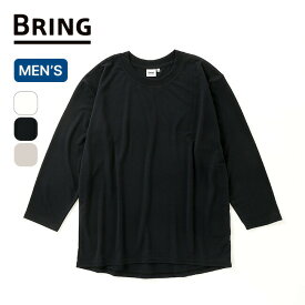 ブリング ドライコットニー9分袖Tシャツ BRING BD0120 Tシャツ ティシャツ カットソー トップス おしゃれ キャンプ アウトドア