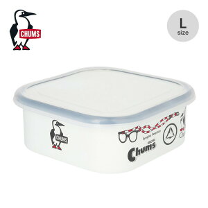 `X GiReiL CHUMS Enamel Container L CH62-2180 Lb`pi ^bp[ P[X ۑe tFX  Lv AEghA