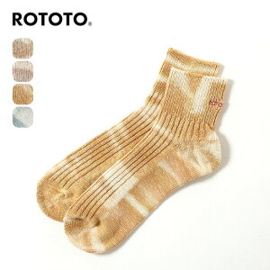 �ySALE Max20%OFF�z���g�g �^�C�_�C���u�h�A���N���\�b�N�X ROTOTO TIE DYE RIBBED ANKLE SOCKS ���j�Z�b�N�X �����Y ���f�B�[�X �E�B�����Y R1605-SS26 �C�� ���� ���{�� �L�����v �A�E�g�h�A
