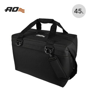 �G�[�I�[�N�[���[�Y 48�p�b�N �L�����o�X�\�t�g�N�[���[ AO Coolers 48Pack Canvas Soft Cooler AO48BK �N�[���[�{�b�N�X �N�[���[�o�b�O �g�[�g 45L �ۗ�o�b�O �y�� �􂢂₷�� ��v �C���� �ނ� �t�B�b