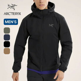 アークテリクス アトムフーディ メンズ ARC'TERYX Atom Hoody M 中綿ジャケット フードジャケット インサレーションジャケット ミッドレイヤー アウター 保温 軽量 コアロフト 撥水 arcteryx おしゃれ キャンプ アウトドア