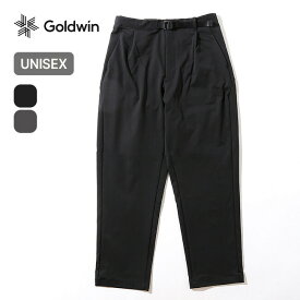 ゴールドウィン ワンタックテーパードストレッチパンツ ユニセックス GOLDWIN One Tuck Tapered Stretch Pants メンズ レディース GL75177 ボトムス ロングパンツ 長ズボン おしゃれ タウンユース キャンプ アウトドア