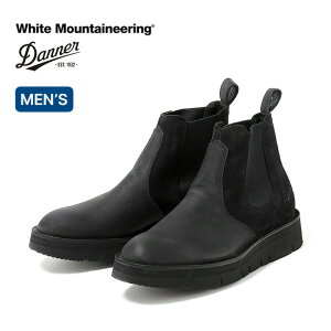 ホワイトマウンテニアリング×ダナー サイドゴアブーツ WM×DANNER メンズ WM2573817 靴 シューズ サイドゴアブーツ ミドル ショート シンプル カジュアル キャンプ アウトドア