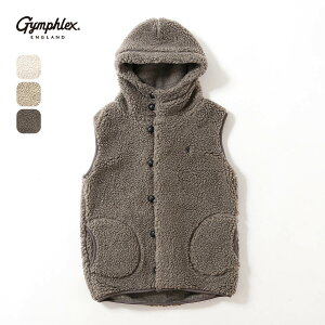 WtbNX {At[fbhxXg V[v{A Gymphlex BOA HOODED VEST SHEEP BOA fB[X EBY #J-1069 BOA gbvX AE^[ xXg {AxXg {A  Lv AEghA