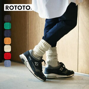 ���g�g ���[�Y�p�C���N���[�\�b�N�X ROTOTO LOOSE PILE CREW SOCKS ���j�Z�b�N�X �����Y ���f�B�[�X R1334 �\�b�N�X �C�� ���{�� ���{�� ������� �L�����v �A�E�g�h�A