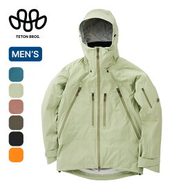 【SALE 30%OFF】ティートンブロス TBジャケット メンズ Teton Bros. TB Jacket TB253-01M ハードシェル レインウェア アウター 防水透湿 撥水 防風 軽量 高耐久 ストレッチ スキー スノーボード バックカントリー 雪山 キャンプ アウトドア