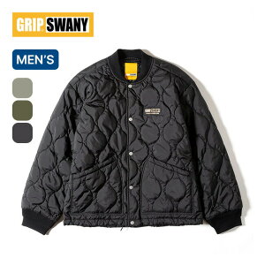 �ySALE Max50%OFF�z�O���b�v�X���j�[ �E�H�[�^�[���y�����g�L���e�B���O�u���]�� GRIP SWANY WATER REPELLENT QUILTING BLOUSON GSMJ-054 �����Y �A�E�^�[ �W���P�b�g ���� ������� �L�����v �A�E�g�h�A