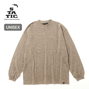 �ySALE Max30%OFF�z�X�^�e�B�b�N ���NL/S�V���c STATIC YAK L/S SHIRTS ���j�Z�b�N�X �����Y �E�B�����Y ���f�B�[�X 35200 �g�b�v�X ���� ����T �E�[�� ������� �L�����v �A�E�g�h�A