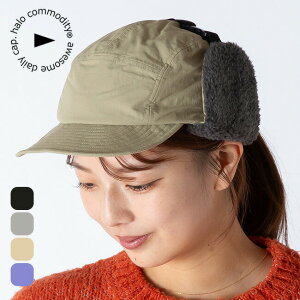 �ySALE Max30%OFF�z�n���R���f�B�e�B�[ �w�A�[�Y�t�@�[�L���b�v halo commodity Hares Fur Cap h253-230 �����Y ���f�B�[�X ���j�Z�b�N�X �X�q �g���b�p�[�n�b�g �t���C�g�L���b�v �t�F�X �o�R �n�C�L���O 