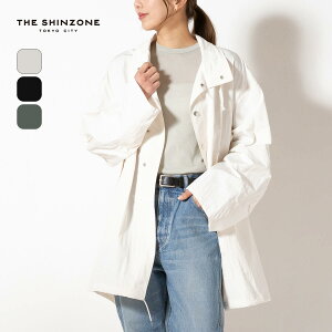 �U �V���]�[�� ���C�g���b�Y�R�[�g THE SHINZONE LIGHT MODS COAT 25SMSCO03 �g�b�v�X �A�E�^�[ �W���P�b�g �t ������� �L�����v �A�E�g�h�A