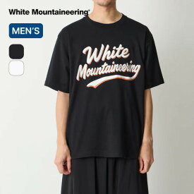 ホワイトマウンテニアリング ペイントロゴTシャツ White Mountaineering メンズ WM2671519 トップス カットソー プルオーバー 半袖 フェス おしゃれ キャンプ アウトドア