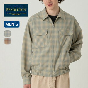 �y���h���g�� �W�b�v�V���c�W���P�b�g PENDLETON Zip Shirt Jacket �����Y 6175-3005 �A�E�^�[ �g�b�v�X �H�D�� �`�F�b�N�� ������� �L�����v �A�E�g�h�A