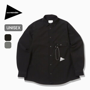 �ySALE Max10%OFF�z�A���h�����_�[ �h���C�u���[�U�u��LS�V���c and wander dry breathable LS shirt �����Y ���f�B�[�X ���j�Z�b�N�X 5746143024 �g�b�v�X �J�W���A���V���c ���� �X�g���b�` �ʋC�� ������� 